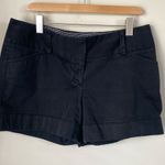 EXPRESS  Shorts Black Cuffs Back Pockets Classic Trendy Summer size 12 Photo 0