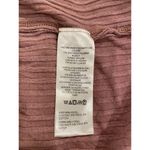 We The Free Clover Split Neck Baby Doll Long Sleeve Top Medium Boho Mauve Pink Photo 8