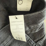 Current/Elliott Curren/Elliott Size 25 The Vintage Cropped Slim‎ Jeans Color: Belmont With Studs Photo 8