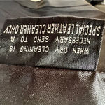 wilson's leather  Maxima Black Blazer Style Vintage Jacket Button Up Bikercore Photo 11