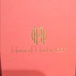 House of Harlow 1960 | Leopard Print Hoop Earrings Black Photo 1