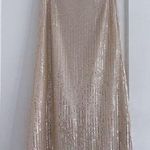Kenneth Cole KS Beige sequined skirt Photo 0