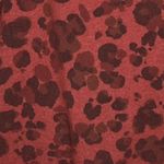 Democracy Shirt Womens XL Red Cheetah Print Twist Back Open Back Grunge Edgy Fun Photo 4