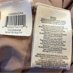 BCBG MaxAzria Cassandra Fit Flare Dress Size Large White Eyelet Sleeveless GUC Photo 7