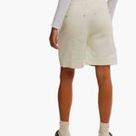 Free People NWT Milo Cotton Carpenter Shorts 12, CLEAN IVORY Photo 2