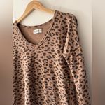 Abercrombie & Fitch Soft A&F Cozy Leopard Print Long Sleeve Top Y2K Photo 4