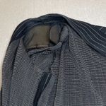 Misook Exclusively  | Vintage Black & White Pinstripe Stretch Knit Blazer | XS Photo 3