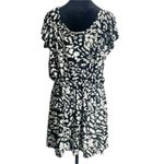 MiracleSuit  One Size Cover Up Swimwear Black White Photo 3