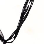 Handmade Gothic Victorian "Wings of the Departed" Goth Skeletal Bat Ribbon Necklace Photo 3