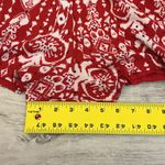 Knox Rose Red White & Blue Aztec Print Elastic Waist Pull On Shorts Size Medium Photo 6
