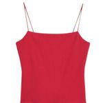 Madewell NWD Square Neck Tank Top Ribbed Watermelon Red Size XL Photo 0