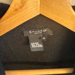 Sandro  Black Double-Breasted‎ Pea Coat Photo 5