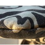 Life is Good  Brown Tan Paisley Lined Canvas Purse Tote Hand Shoulder Bag Photo 4