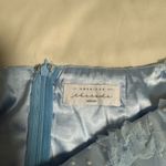 American Threads  Livia One-Shoulder Lace Ruffle Mini Dress Photo 1