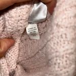 Old Navy Light Pink Cable Knit Sweater Photo 1