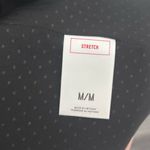 EXPRESS  Plaid Knit Peak Lapel Double Breasted Blazer Black White Micro Plaid Photo 9