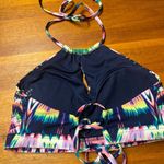Athleta  Women's Boho Bright High Neck Bikini Multi Small Photo 1