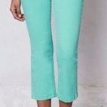 Pilcro and the Letterpress jeans, light green, crop, stretch size 27, St Patty’s Photo 0