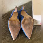 Jessica Simpson CHARIE Pointed Toe Blue Suede Stiletto Pumps Heels Size 7 Shoes Photo 12