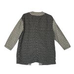 Old Navy women's medium open front cardigan black white pattern casual print Photo 2