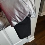 NOIZE Nikita Silver Metallic Puffer Jacket Vegan Hooded Size L NWT Canadian Size L Photo 9