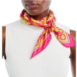 Versace NEW Barocco Print Silk Scarf Foulard Size 36”x35” New w/Tag $575 Photo 11