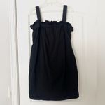 Everlane The Paperbag Dress Black Photo 3