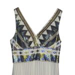 XScape  Embellished Goddess Pleated Sequin White Formal Gown Dress Size 14 NWT Photo 6