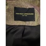 Amanda Uprichard Metallic Blazer Size Large Purple Aldridge Haze Partywear Photo 5