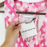 Chloe Kristyn Nina Slip Dress in Pink Plaid Size XS Photo 3