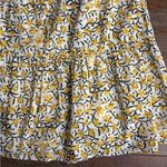 NWT Lilla P Peplum Seam Adjustable Tank 100% Cotton Dress ~ Size Large 🧡🍄 Yellow Photo 6