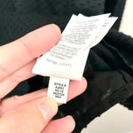 J.Crew  Ruffle-Trim V-neck Popover in Clip Dot Black Size S Photo 4