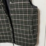 Staccato  Green Plaid Quilted Vest Photo 3
