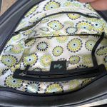 Radley London  flower appliqué Black Leather handbag purse Photo 5