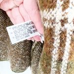 ZARA Multicolored Check Cardigan Jacket S Photo 5