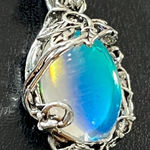 Urban Outfitters Dichroic Fairy Moon Necklace  Photo 2