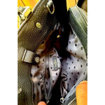 Kate Spade Leila Medium Triple Compartment Satchel Bag Black Pebbled Leather Photo 10