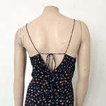 Madewell [] Tie Back Slip Dress Prairie Posies Floral Print Midi Scoop Neck Sz 8 Photo 4