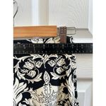 ZARA  Women Black White Floral Print Back Center Slit Pencil Skirt Size Small Photo 7