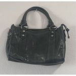 Frye  Melissa Double Handle Leather Satchel Women's purse bag smoky grey Photo 0