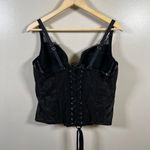 Savagexfenty Savage Fenty Corset Top Size L/XL? Black Lace Lace Up Whimsigoth Sexy Boning Photo 2