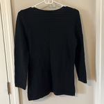 Ann Taylor  black scoop neck sweater in size Medium Photo 3