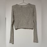 Kerisma  womens ribbed long sleeve rolled neck top medium Photo 3