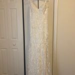 Lace Mermaid Wedding Dress White Size 8 Photo 2