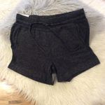 Active Life Comfy Cozy Shorts Heather Charcoal Elastic Drawstring M New Photo 8