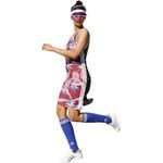 Farm Rio ADIDAS x ‎ COLLAB PINEAPPLE POLKA DOTS ATHLEISURE TANK DRESS Size Small Photo 2