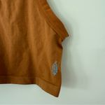 Free People Crop Top Orange/Rust Sz XS/S Brown Halter Photo 1