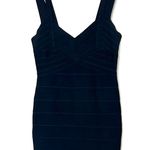 Alice + Olivia  Bandage Black Bodycon Dress Photo 0