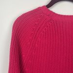 Lauren Ralph Lauren pink knit crewneck large cotton sweater Photo 7