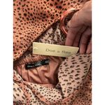 Doe & Rae Rust Animal Print Romper NWT Size Medium Photo 7
